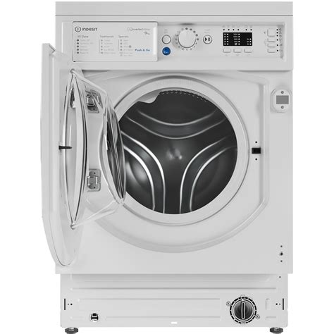 Indesit 9kg 1400rpm Integrated Washing Machine.